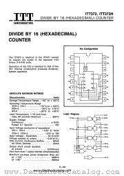 ITT372H datasheet pdf ITT Semiconductors