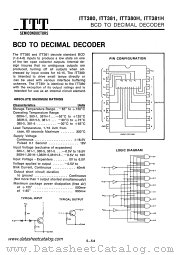 ITT381H datasheet pdf ITT Semiconductors