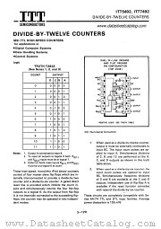 ITT5492 datasheet pdf ITT Semiconductors