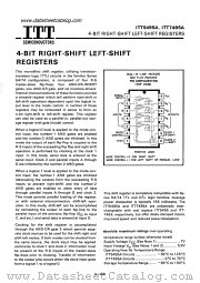 ITT7495A datasheet pdf ITT Semiconductors