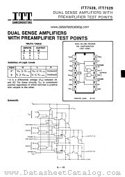 ITT7529 datasheet pdf ITT Semiconductors
