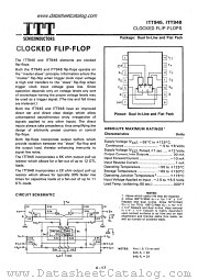 ITT945 datasheet pdf ITT Semiconductors