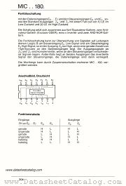 MIC74180 datasheet pdf ITT Semiconductors