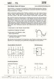 MIC7473N datasheet pdf ITT Semiconductors