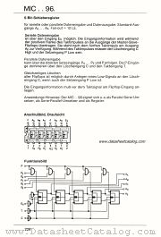 MIC7496 datasheet pdf ITT Semiconductors
