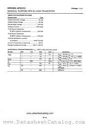 MPS2926 datasheet pdf ITT Semiconductors