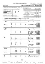 MPS6535 datasheet pdf ITT Semiconductors