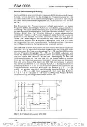 SAA2008 datasheet pdf ITT Semiconductors