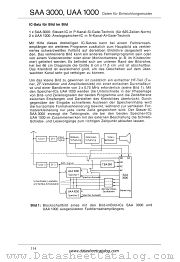 SAA3000 datasheet pdf ITT Semiconductors