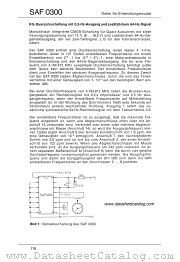 SAF0300 datasheet pdf ITT Semiconductors