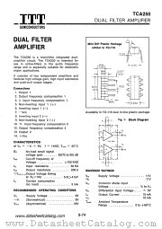 TCA250 datasheet pdf ITT Semiconductors