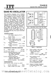 TCA430-N datasheet pdf ITT Semiconductors