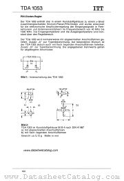 TDA1053 datasheet pdf ITT Semiconductors
