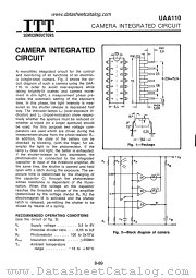 UAA110 datasheet pdf ITT Semiconductors