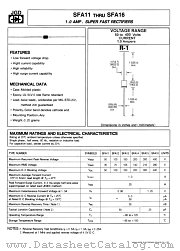 SFA11 datasheet pdf Jinan Gude Electronic Device