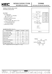 2N3906S datasheet pdf Korea Electronics (KEC)