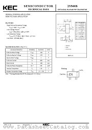 2N5400S datasheet pdf Korea Electronics (KEC)