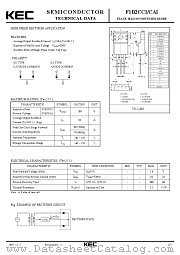 F1B2CCI datasheet pdf Korea Electronics (KEC)