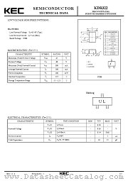 KDR322 datasheet pdf Korea Electronics (KEC)