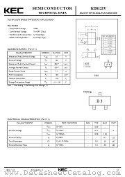 KDS121V datasheet pdf Korea Electronics (KEC)