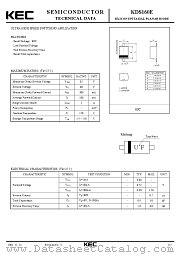 KDS160E datasheet pdf Korea Electronics (KEC)