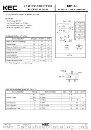 KDS184 datasheet pdf Korea Electronics (KEC)