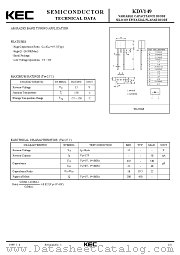 KDV149 datasheet pdf Korea Electronics (KEC)