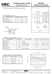 KDV153 datasheet pdf Korea Electronics (KEC)