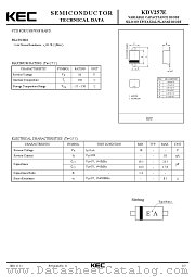 KDV257E datasheet pdf Korea Electronics (KEC)