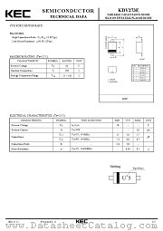 KDV273E datasheet pdf Korea Electronics (KEC)