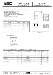 KF446AV datasheet pdf Korea Electronics (KEC)