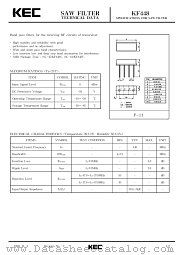 KF448 datasheet pdf Korea Electronics (KEC)
