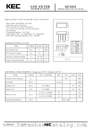 KF448A datasheet pdf Korea Electronics (KEC)