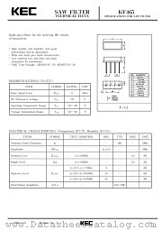 KF465 datasheet pdf Korea Electronics (KEC)