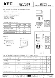KF886V datasheet pdf Korea Electronics (KEC)