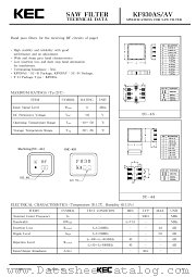 KF930AV datasheet pdf Korea Electronics (KEC)