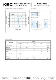 KHB2475B01 datasheet pdf Korea Electronics (KEC)