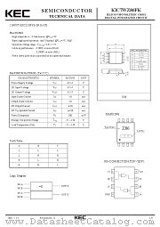 KIC7WZ86FK datasheet pdf Korea Electronics (KEC)
