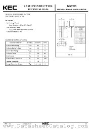 KN3903 datasheet pdf Korea Electronics (KEC)