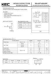KRA307 datasheet pdf Korea Electronics (KEC)