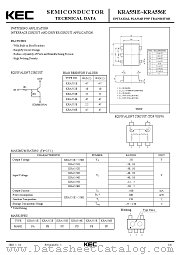 KRA552E datasheet pdf Korea Electronics (KEC)