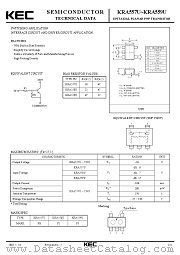 KRA558U datasheet pdf Korea Electronics (KEC)