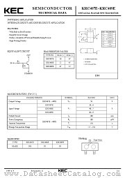 KRC409E datasheet pdf Korea Electronics (KEC)