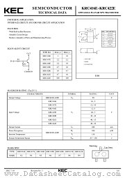 KRC420E datasheet pdf Korea Electronics (KEC)