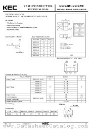 KRC652U datasheet pdf Korea Electronics (KEC)