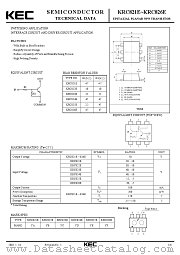 KRC826E datasheet pdf Korea Electronics (KEC)