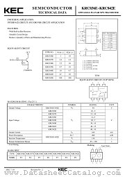 KRC839E datasheet pdf Korea Electronics (KEC)