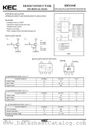 KRX104E datasheet pdf Korea Electronics (KEC)
