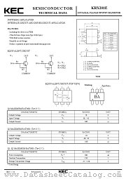 KRX201E datasheet pdf Korea Electronics (KEC)