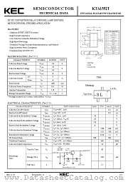 KTA1552T datasheet pdf Korea Electronics (KEC)